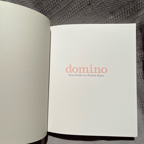 Decorative Coffee Table Book - Domino - Your Guide to a Stylish - Picture 6 of 6